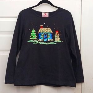 Quacker Factory Sweater - Christmas🎄 Motif
